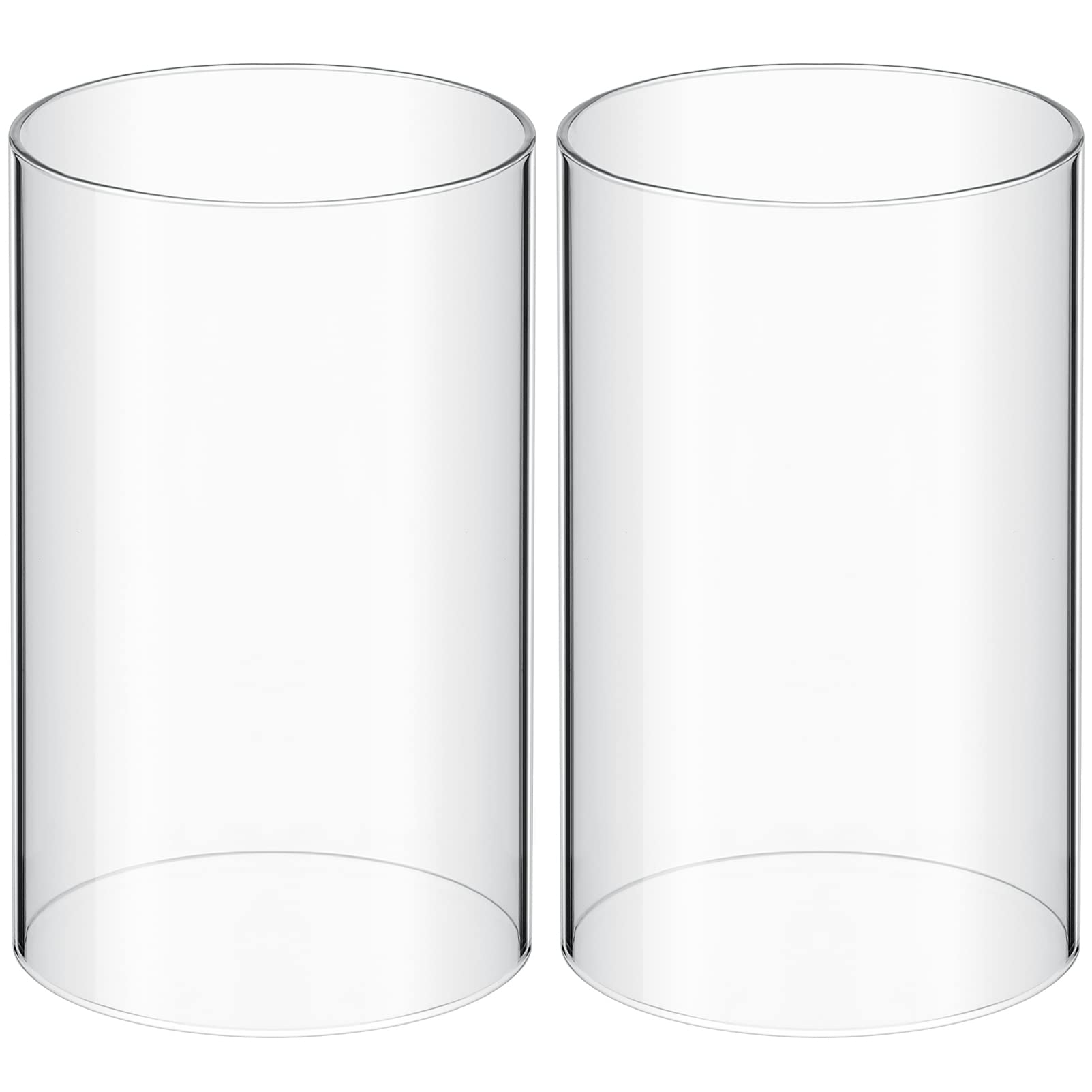 2 Pcs Windproof Lampshade Grass Candle Holder Candle Protectors Grass Candle Cover Candle Tube Candle Light Cover Candle Shade Candle Cover Glass Candle Covers Windproof