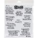 Ranger DYR51282 Ugh People Dyan Reaveley's Dylusions Cling Stamp Collections, 8.5" by 7", Clear
