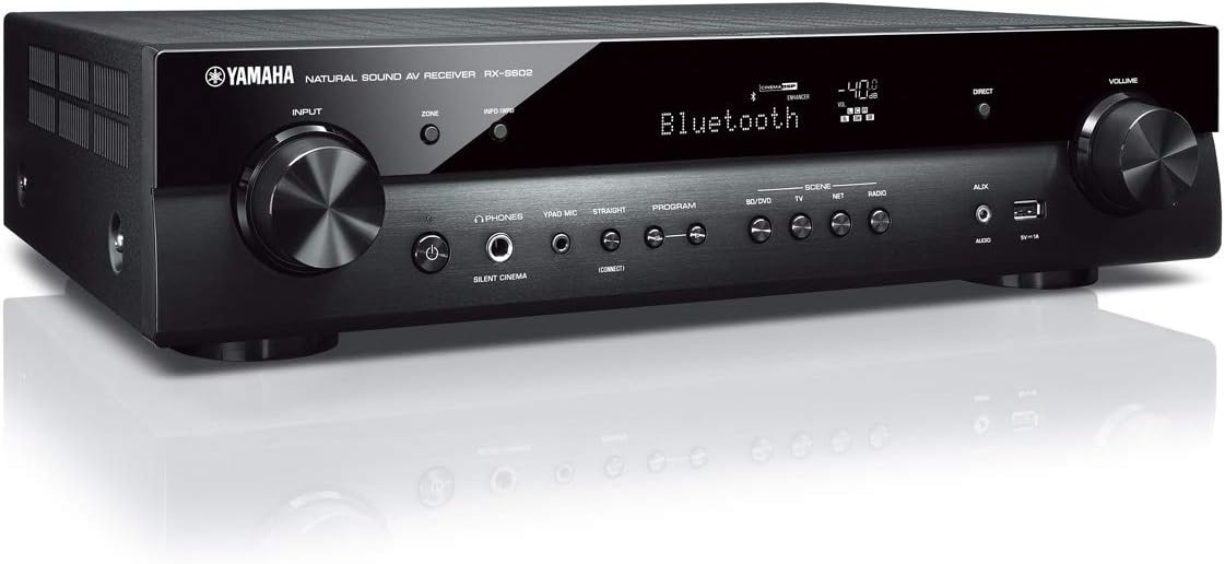 ヤマハ AVレシーバー RX-S602 5.1ch 4K Bluetooth Wi-Fi ネットワーク