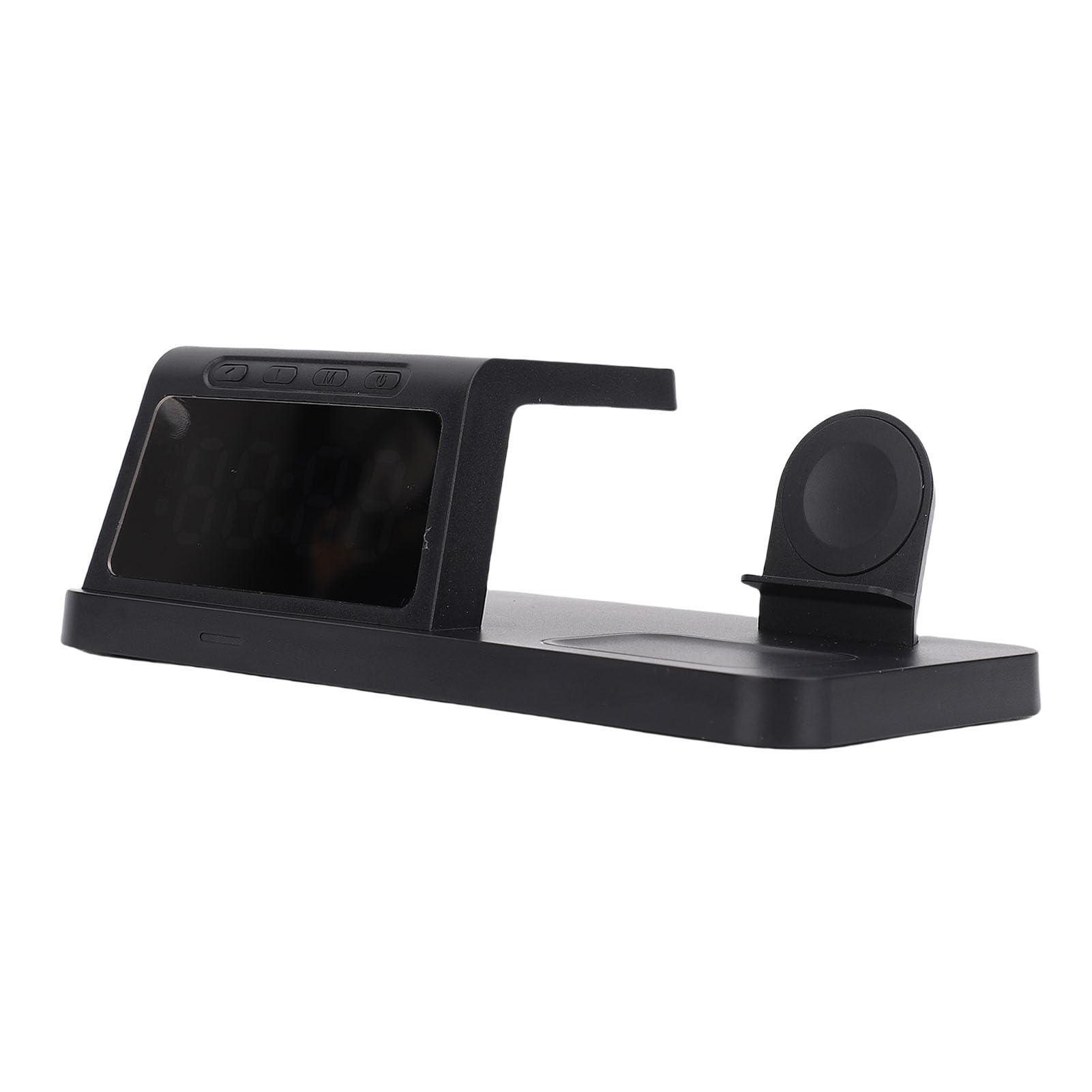 Station de Charge sans Fil, Réveil avec Chargeur de Téléphone, Horloge de Charge Rapide pour Les écouteurs de Montre de Téléphone, Interface de Type C, 15W, 10W, 7,5 W, Support