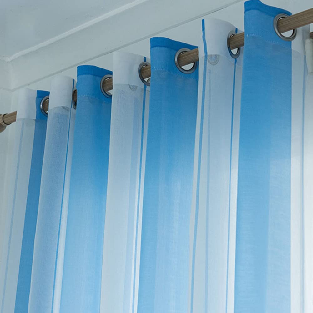Cortinas Bordadas Para Sala De Estar, Visillo De Lujo Personalizado Europeo, Verde, Alambre Dorado, Bordada, Soluble En Agua