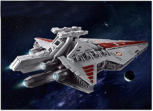 iVansa Technik Sternenzerstörer Modell Bausatz, 21005, 6685 Teile Custom Bausteine Weltraum Destroyer UCS Super Star… – Bild 4