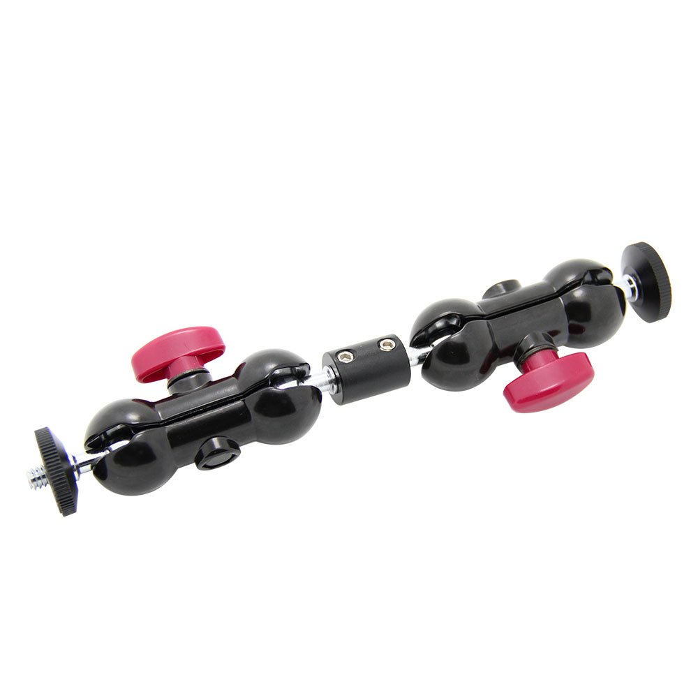 Pince à Ressort Avec Bras Extension - Support Double Tête Sphérique Pour Accessoires