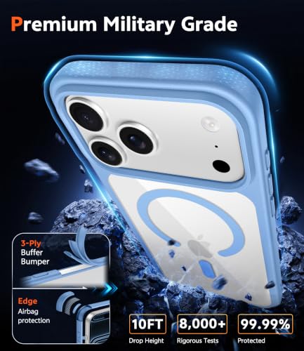 Image of FNTCASE for iPhone 17 Pro-Max Case Compatible with Magsafe Clear Phonecase