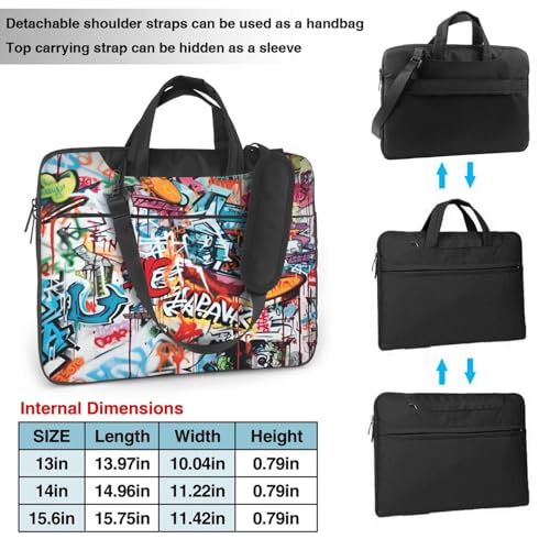 Laptop Bag Black White Stripes Laptop Tote Bag Women Men Laptop Sleeve Case Lightweight Computer Bag2