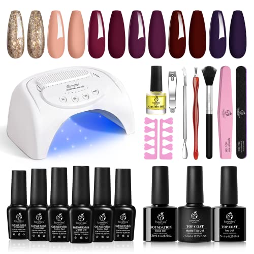 Best Gel Nail Kits With UV Light
