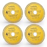 4-Pack 4-1/2 Inch Electro Plated Diamond Grinding Wheel -...