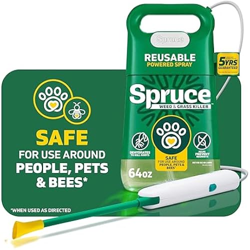 Spruce Snap & Spray Weed & Grass Killer₃ Powered Starter Kit, 64 Oz
