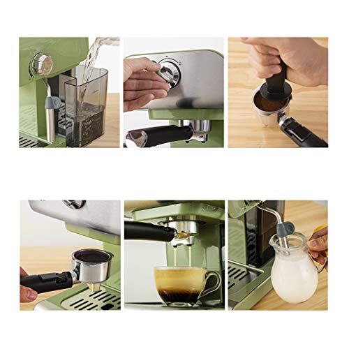 KUANDARMX dauerhaft Espressomaschine, 20-bar-Druckpumpe - Barista-Kaffeemaschine mit Milchaufschäumer für Latte… – Bild 3