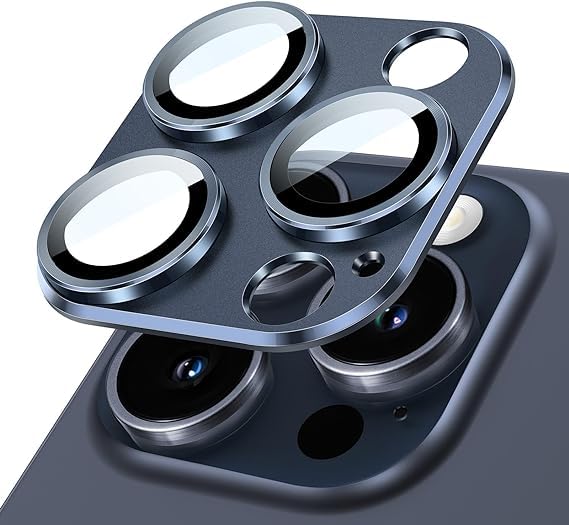 See full amazon price history chart for CLITZ Camera Lens Protector for iPhone 15 Pro/iPhone 15 Pro Max - Alloy Metal Cover with Tempered Glass Protector - Case Friendly, Scratch Resistant, Easy Installation (Blue Joint) CLITZ Camera Lens Protector for iPhone 15 Pro/iPhone 15 Pro Max - Alloy Metal Cover with Tempered Glass Protector - Case Friendly, Scratch Resistant, Easy Installation (Blue Joint) (B0CQWPKYGS) Amazon Price History, Amazon Price Tracker