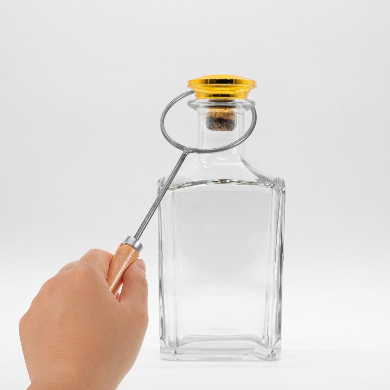 ARTIBETTER Wine Bottle Cutter Ring 11.41X3.74X1.18In Glass Bottle Cutting Tool for DIY Crafts Including Candleholders Lampshades and Flower Vases