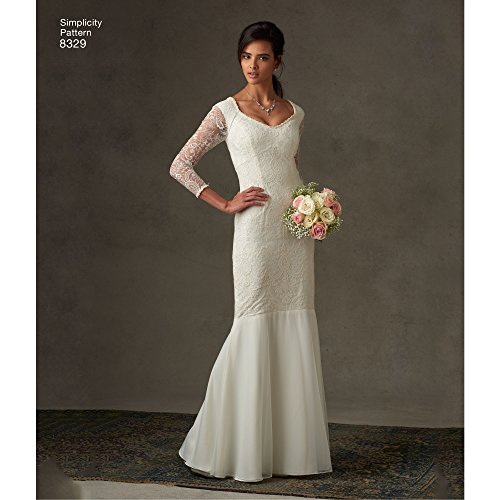 Robes avec manches patron de couture Simplicity multi-tailles ajustable - 8