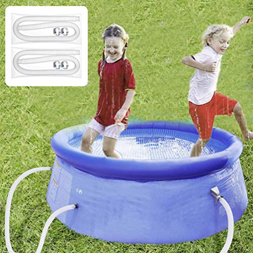 CLISPEED 3 Pcs Mangueira de SubstituiÃ§Ã£o de Piscina Com 8 BraÃ§adeiras de Mangueira de Filtro de T