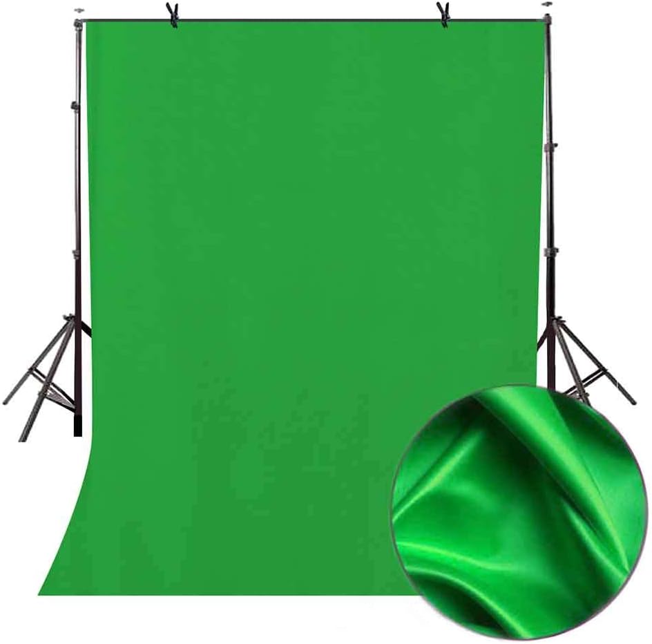 LYLYCTY 5x7ft Green Screen Key Backdrop Soft Pure Green Studio Background ID Photo Photography Backdrop Photo Backdrops Customized Studio Photography Backdrop Background Studio Props LY166