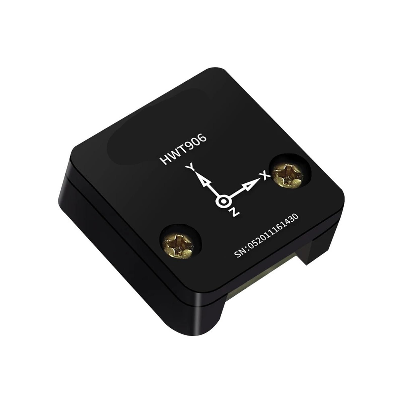 Inclinometro ad alta precisione HWT906 1000Hz Accelerometro di livello industriale + bussola digitale + giroscopio, con compensazione della temperatura(HWT905-CAN)