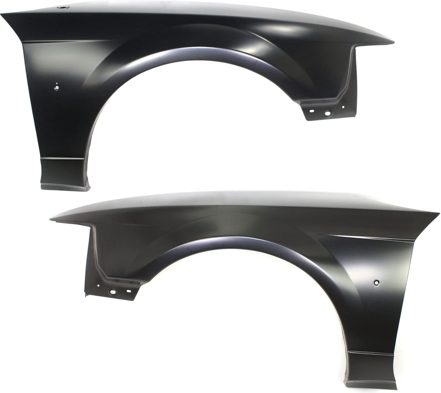 Garage-Pro CAPA Certified Front Fenders for 1999-2004 Ford Mustang - Driver & Passenger Side Pair, Primed Steel OE Replacement