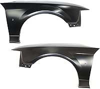Garage-Pro CAPA Certified Front Fenders for 1999-2004 Ford Mustang - Driver & Passenger Side Pair, Primed Steel OE Replacement