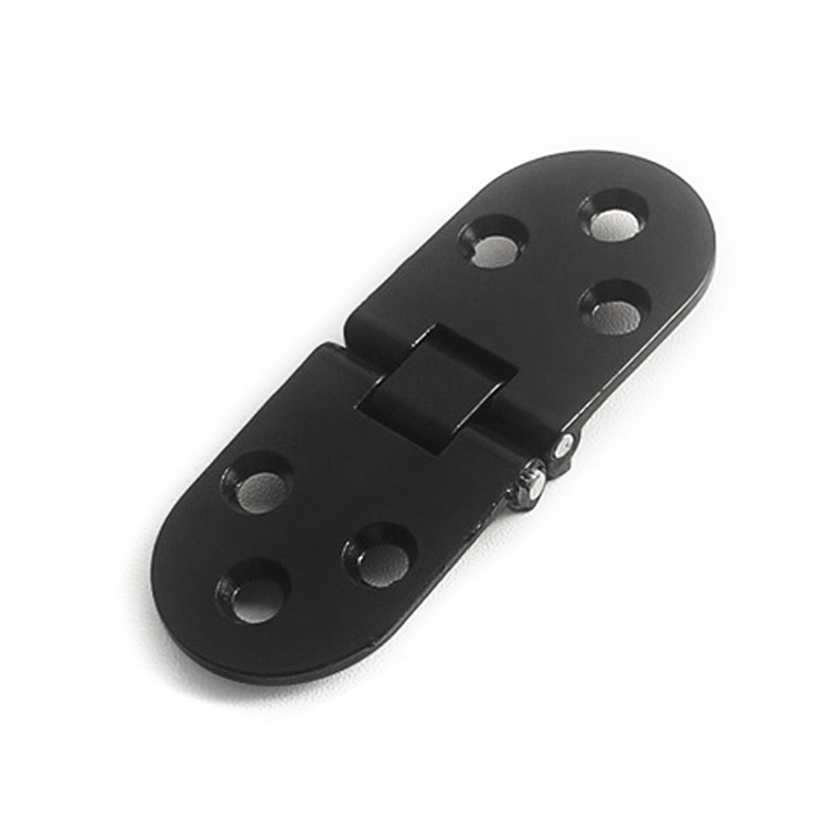 Tertioi Black Zinc Alloy Down Cabinet Door Hinges 180 Degree Furniture Hinges Folding Table Desk Hidden Hinge Durable Furniture Hinge Hardware