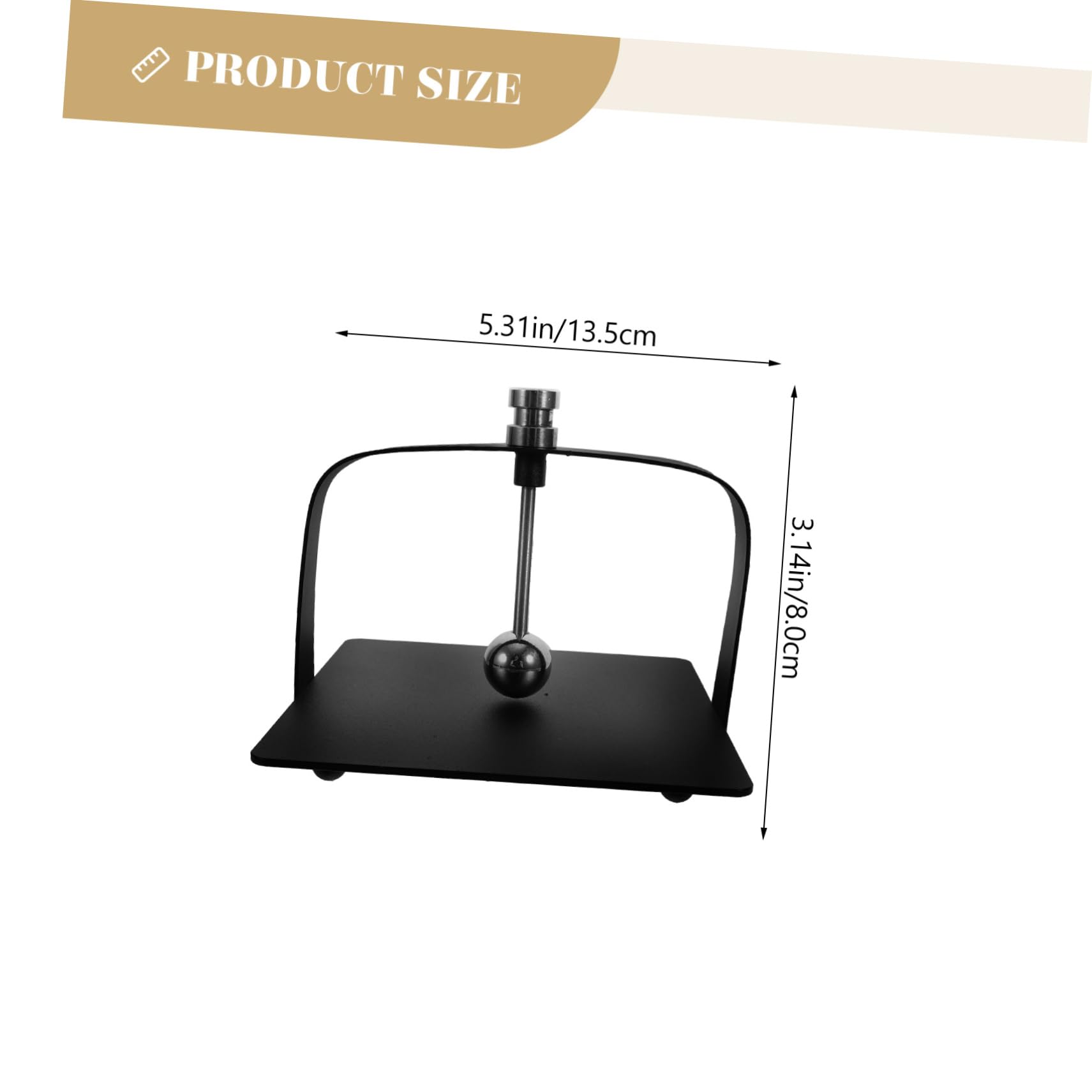 Taschentuchspender Serviettenhalter Küche Hotel für Farbe und Zufällige Praktischer Stehend aus Schwarzem Edelstahl mit Minimalistischem Design Stilvoller für Ordentliche Räume