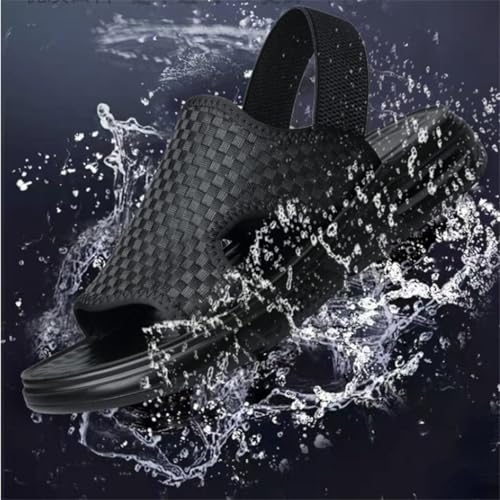 Men Casual Sport Outdoor Beach Holiday Slippers Air Cushion Male Shoes Light Walking Slippers(42 Code)3