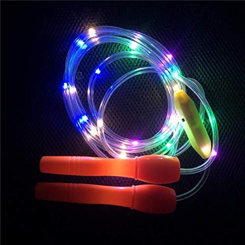 Zlw-shop Corda per Saltare LED Brillante Jump Rope...
