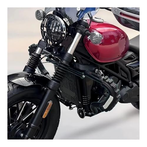 Barre protection moteur CLC 250 double tête anti-collision noire