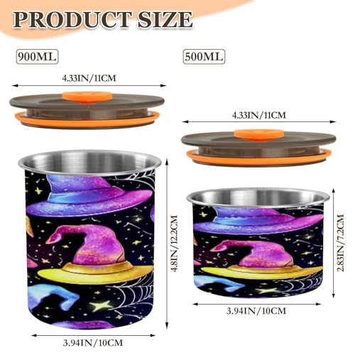 Envase Hermético de Acero Inoxidable para Café 17oz miniatura 2