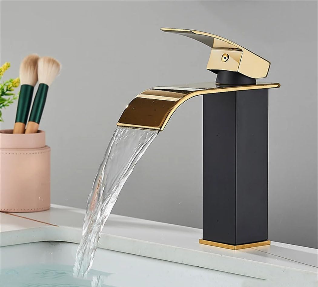 Robinets d'eau chaude et froide cascade mitigeur monocommande lavabo