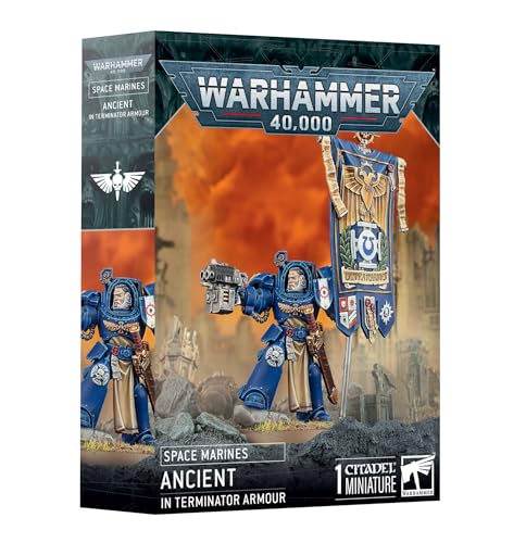 Miniatura Space Marines Warhammer 40K en Armadura Terminator miniatura 1