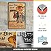 Nostalgic Art Vintage Tin Sign with Wer Bier trinkt, hilft der Landwirtschaft Various Sizes, Multicoloured, Medium