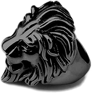 vien Original Stainless Steel King Lion Ring for Men and Boys Lion Head Ring Daily Use-picture-25