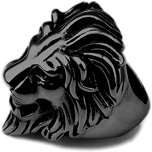 Original Stainless Steel King Lion Ring for Men and Boys Lion Head Ring Daily Use-image-33