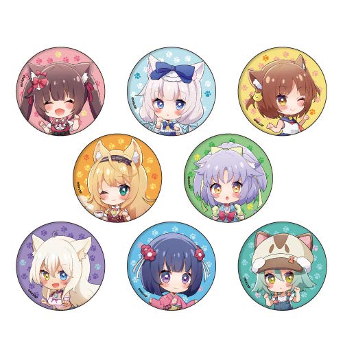 Amazon | ネコぱら 02 ミニキャラ 缶バッジ BOX | バッジ | おもちゃ