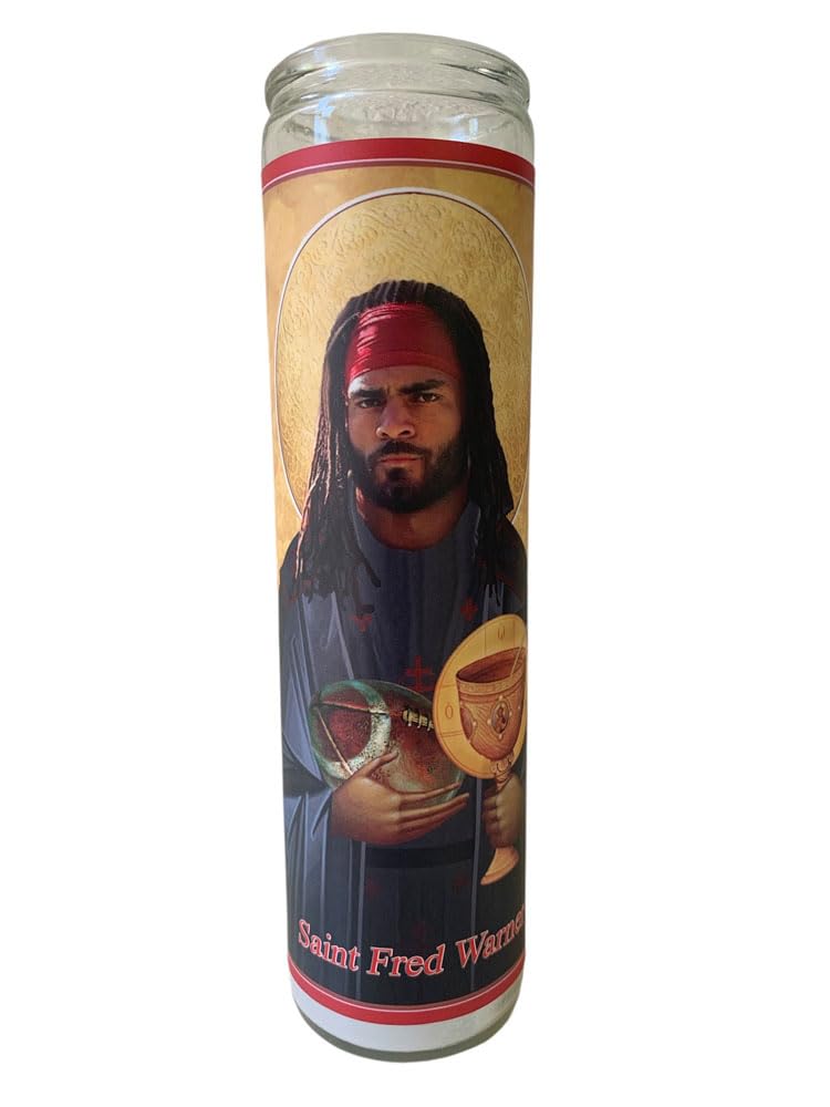 Saint Fred Warner Gameday Prayer Candle