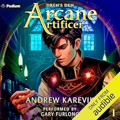 Arcane Artificer Audiolibro Por Andrew Karevik arte de portada