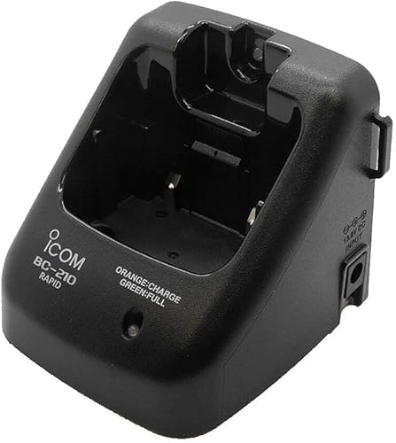 ICOM Icom Icom BC-210 Cargador rápido, para M73, con adaptador de CA