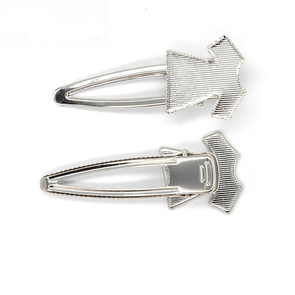 THAYLA 73 * 31 mm 50 szt. T-shirt metalowe spinki do włosów taca spinki do włosów taca spinki do włosów szpilki do włosów z pustą tacą okrągła ramka ustawienia tace na spinkę do włosów