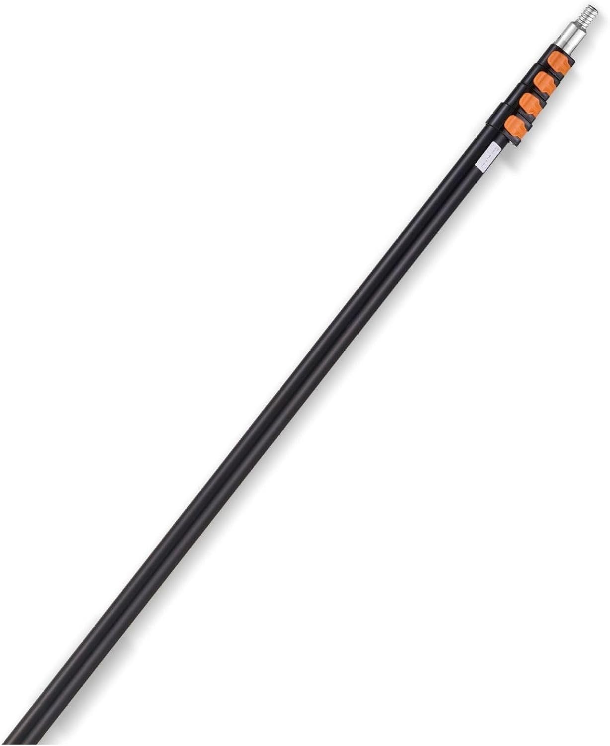 Telescoping Extension Pole 7-30 FT, Multi-Purpose Aluminum Pole for Painting, Dusting, Cleaning - Adjustable Reach Pole with Non-Slip Grip