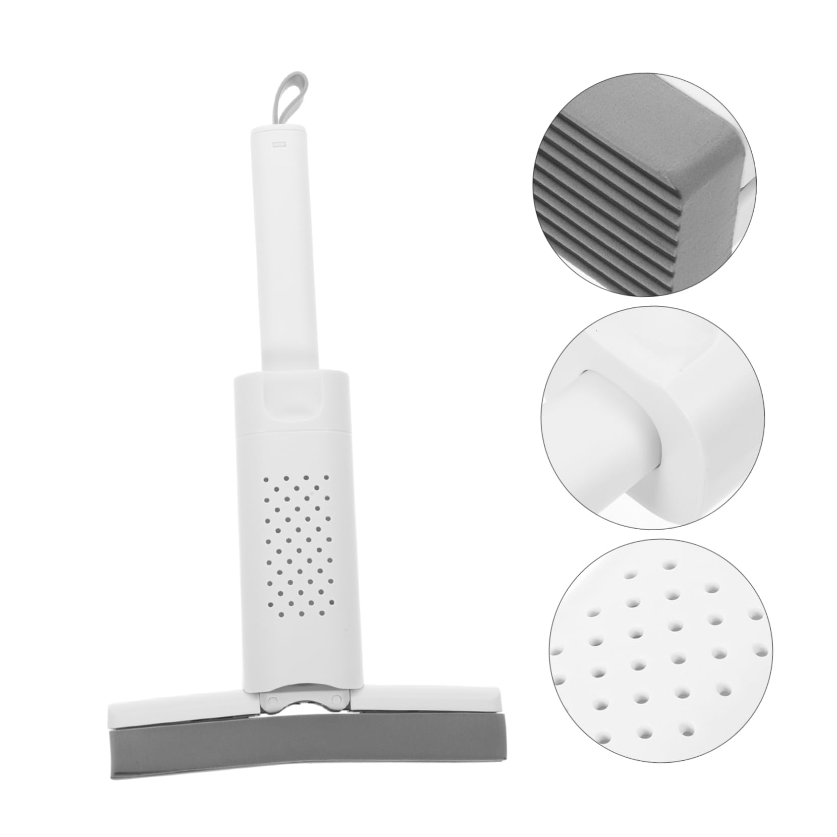 Cabilock 5 Piezas Mopa Mini Multifuncional de Esponja para Limpieza de Escritorios y Baños Mopa Portátil Autopresionada para Superficies Sensibles y Reducidos