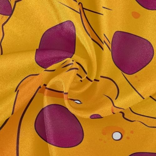 Wajiw 60 Inch Indoor Outdoor Round Tablecloth with Umbrella Hole and Zipper Waterproof Patio Table Cover for Camping Dining Room Party Outdoor Picnic,Pizza