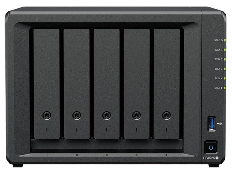 DiskStation DS1525 60TB Combo 5Bay SATA NAS Server Review: A Deep Dive Into Mechanics