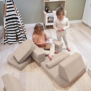 Zicotomodularkidsplaycouchforfunplaytimeorcomfyloungingtheperfecttoddlersofatoboostcreativityandeasilybuildmagicalfortsandmoreinyourplayroomnursery Urban Country Home Decor Zicoto modular kids play couch for fun play time or comfy lounging the perfect toddler sofa to boost creativity and easily build magical forts and more in your playroomnursery urban country home decor