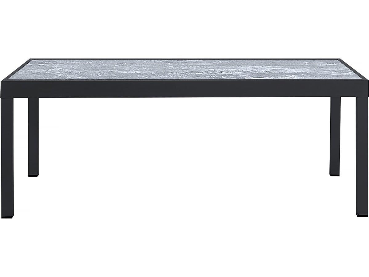 Table Jardin en Aluminium Extensible Lagos - 200/320 x 105 x 76 cm - Gris