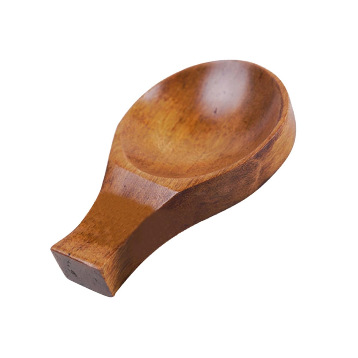 KICHOUSE Wooden Saucer Seasoning Dish Condiment Plate Food Sauce Dish Flavor Dish Seasoning Bowl Wooden Sauce Dish