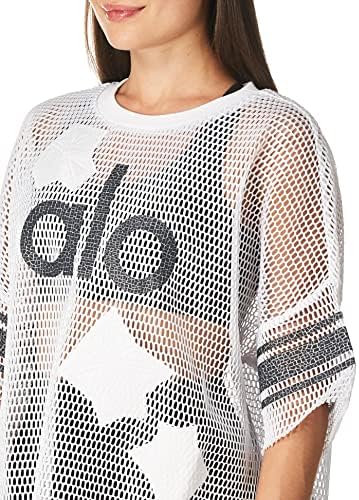Alo Yoga Women's Yoga Jersey Short Sleeve Top, White/Alo Crackle/Black,  Small : Buy Online at Best Price in KSA - Souq is now Amazon.sa: Fashion