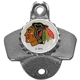 NHL Chicago Blackhawks Wall Mounted Bottle Opener