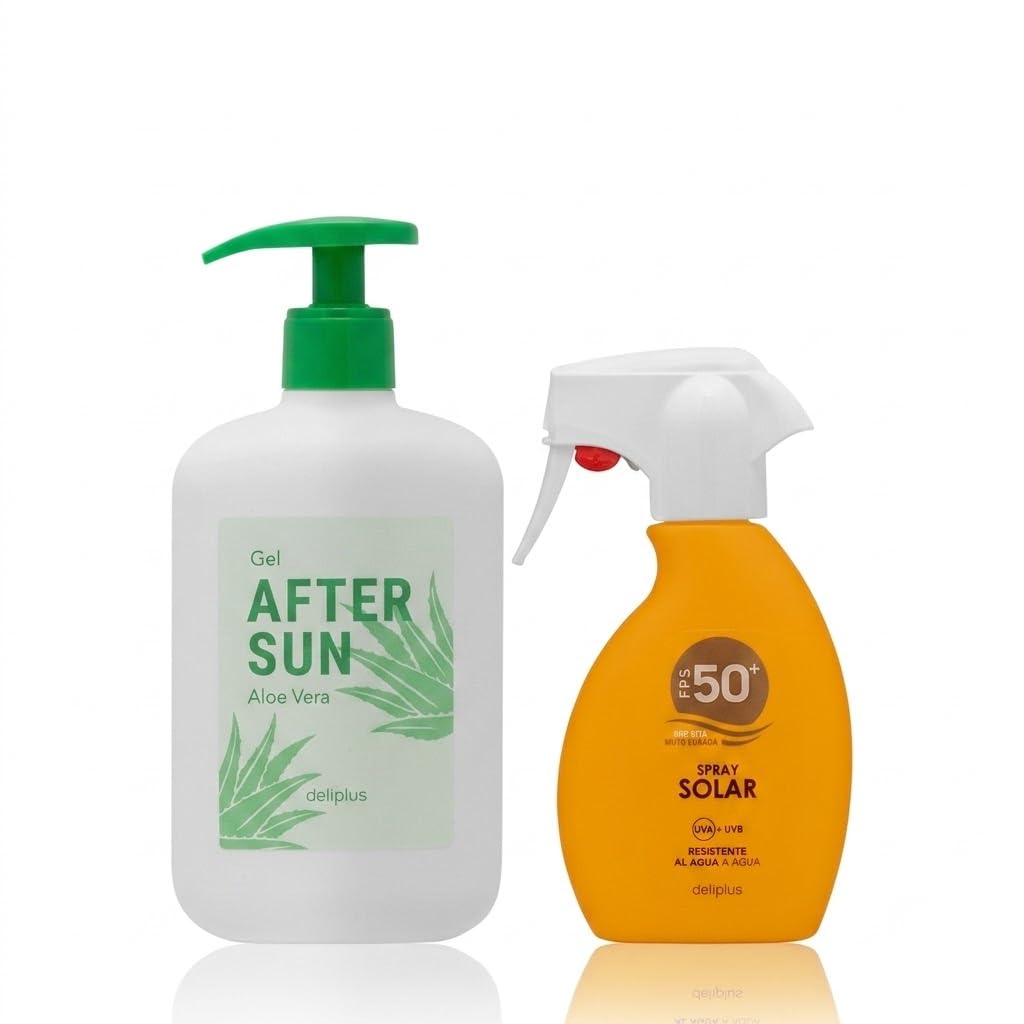 Pack Gel After Sun Aloe Vera + Spray Solar FPS 50+