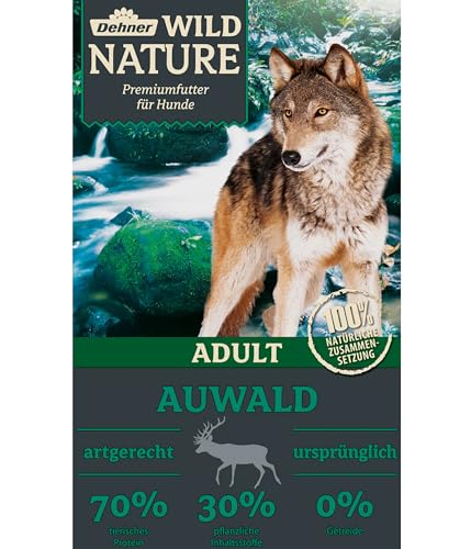 Dehner Wild Nature Hundefutter Auwald, Trockenfutter, Geflügel / Wild, 12kg