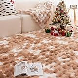 VERSATIL PARA CUALQUIER HABITACIÓN: Desde el salón hasta el dormitorio, esta alfombra ligera pero antideslizante (tamaño: 120x160) se adapta a tu estilo. Se puede lavar a máquina, lo que la convierte en un práctico regalo para la inauguración de una casa o para las vacaciones.
