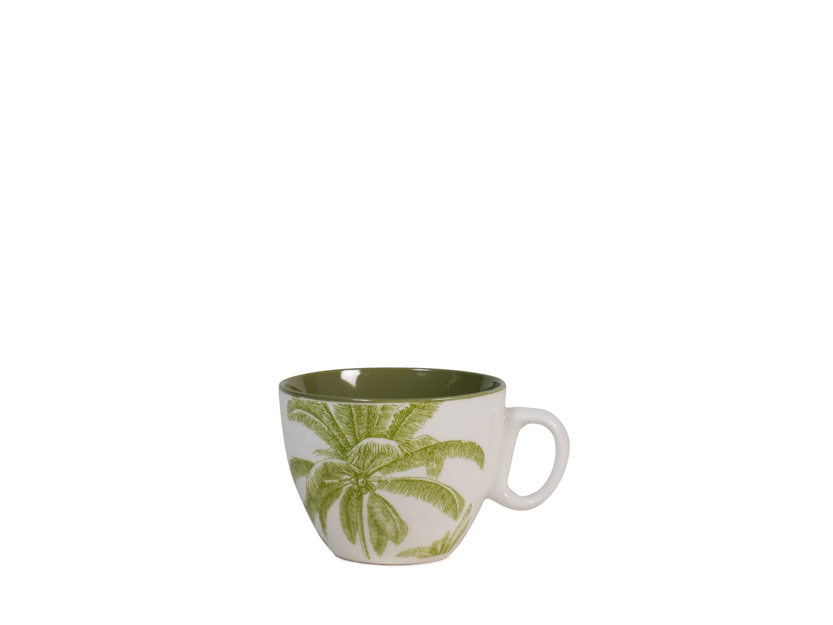 H&H Indian Summer Set 6 Tazze Tè, New Bone China, Senza Piattino, cc220